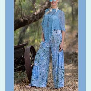 Happy Bohemians wide leg pants